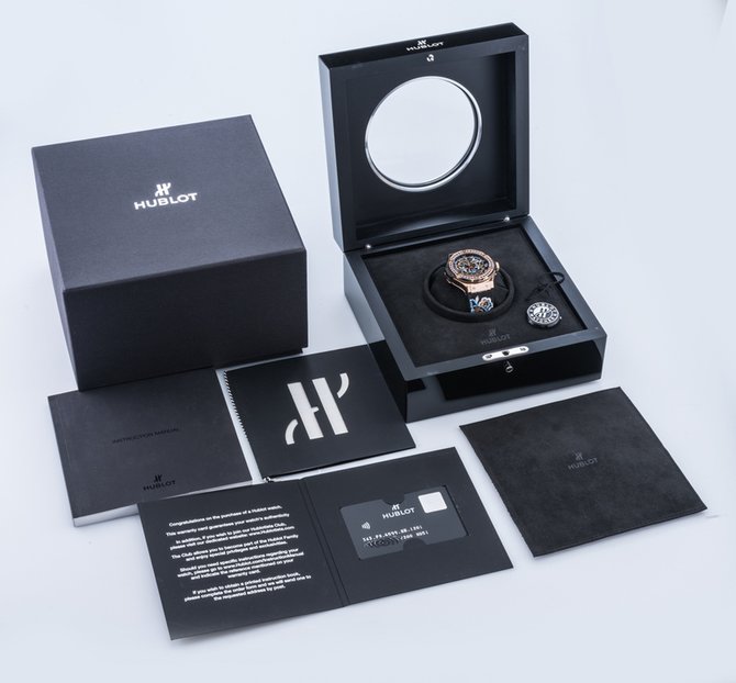 Hublot 343.PS.6599.NR.1201 Big Bang 41mm Ladies Broderie Sugar Skull Gold - фото 11