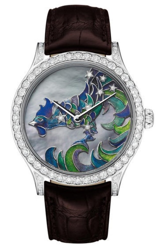 Van Cleef & Arpels Midnight Constellation Gallus Extraordinary Dials White Gold