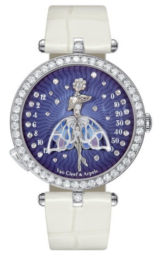 Van Cleef & Arpels Lady Arpels Ballerine Enchantee Poetic Complications White Gold