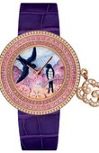 Van Cleef & Arpels Часы Van Cleef & Arpels Extraordinary Dials Charms Extraordinaire Hirondelles Pink Gold