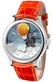 Van Cleef & Arpels Часы Van Cleef & Arpels Poetic Complications Five Weeks in a Balloon Orange White Gold