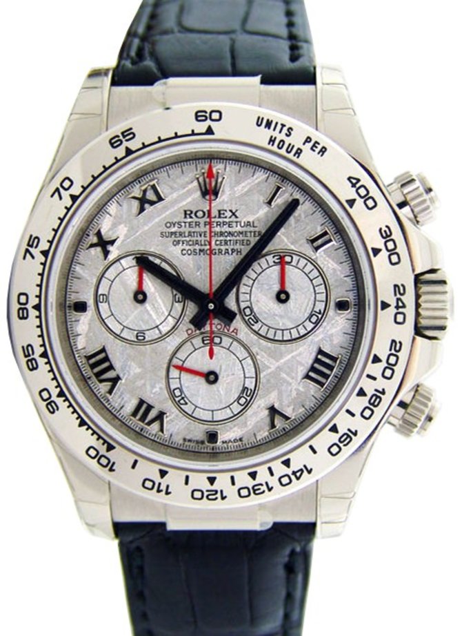 Rolex 116519-Meteorite Daytona Cosmograph 40 mm White Gold