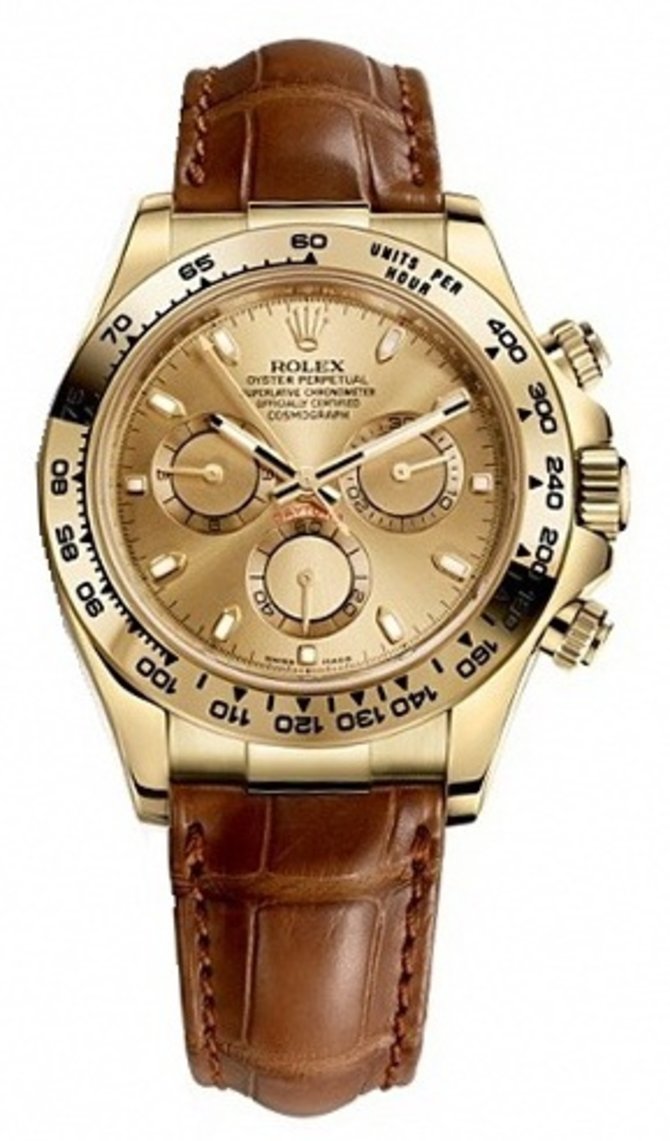 Rolex 116518 Daytona Cosmograph Yellow Gold