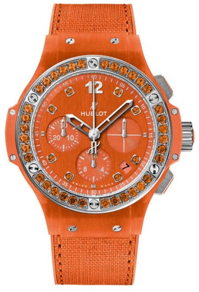 Hublot 341.XO.2770.NR.1206 Big Bang 41mm Ladies Tutti Frutti Linen Orange