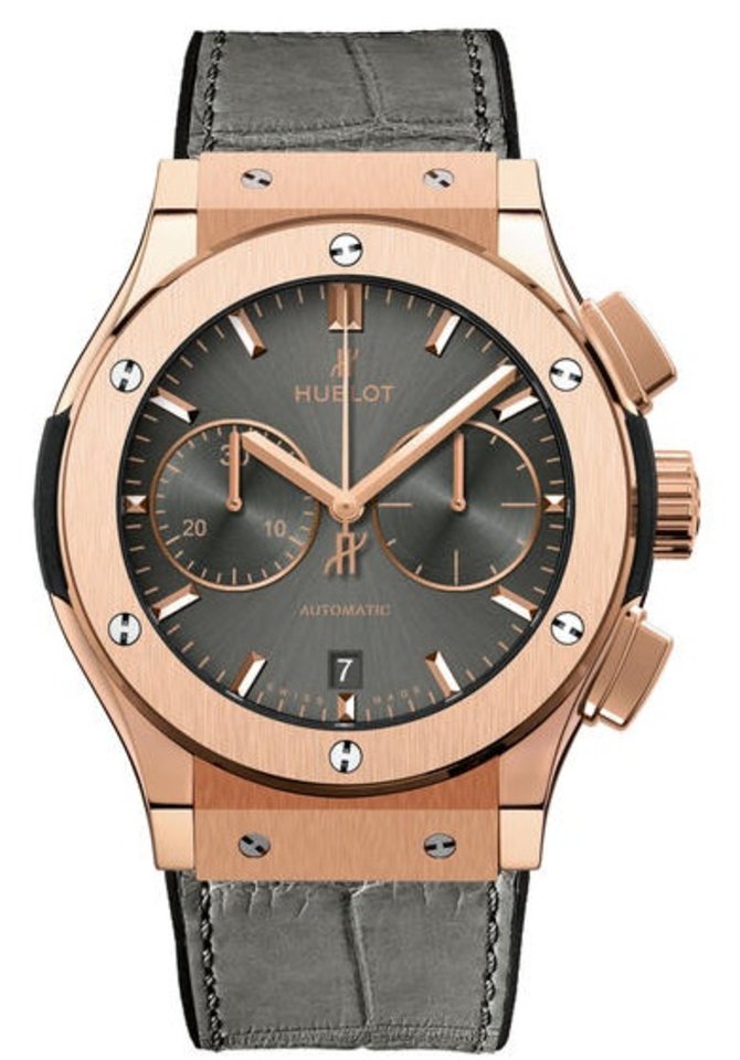 Hublot 521.OX.7081.LR Classic Fusion Racing Grey Chronograph King Gold