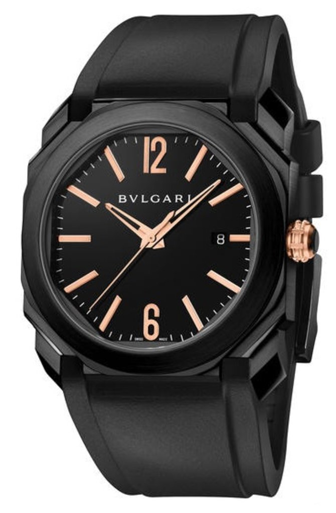Bvlgari 102581 Octo Solotempo Ultranero