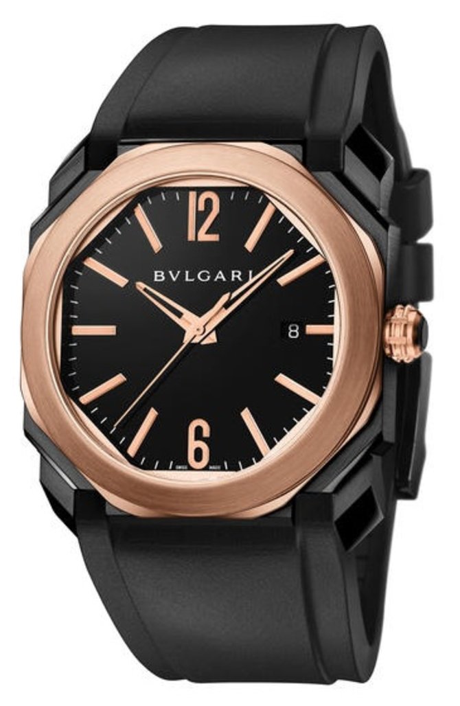 Bvlgari 102485 Octo Solotempo Ultranero