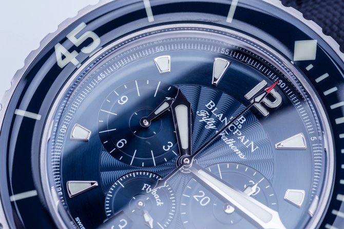 Blancpain 5085FB-1140-52B Fifty Fathoms Flyback Chronograph - фото 11