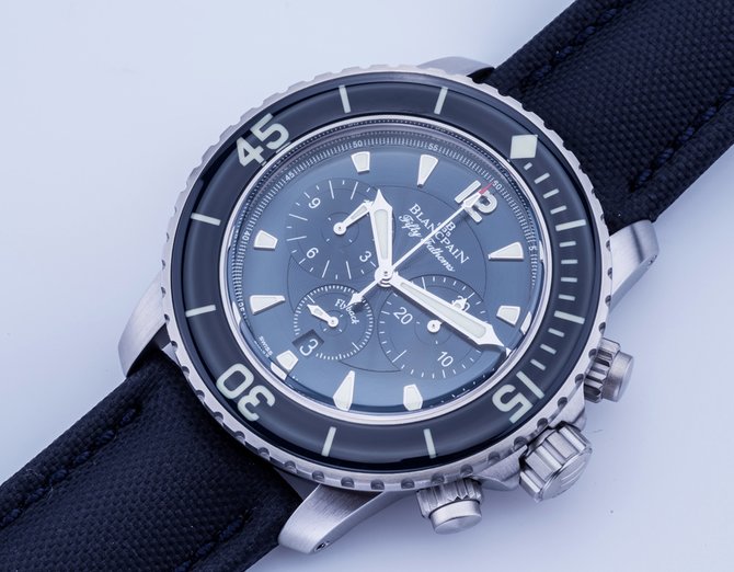 Blancpain 5085FB-1140-52B Fifty Fathoms Flyback Chronograph - фото 15