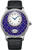 Jaquet Droz Legend Geneva j005034258 Les Ateliers d'Art Petite Heure Minute Paillonnee