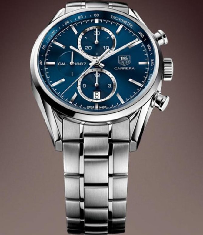 Tag Heuer CAR2115 BA0724 Carrera Automatic Chronograph - фото 3