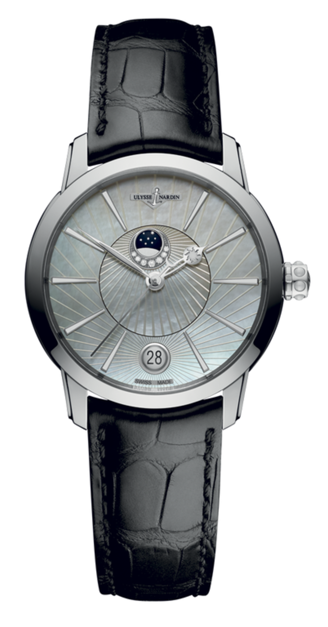 Ulysse Nardin 8293-123-2/91 Classico Luna Lady