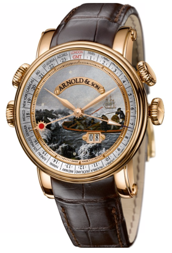 Arnold & Son 1H6AP.D06A.C60B Royal Collection Hornet James Cook Set "Antarctica"