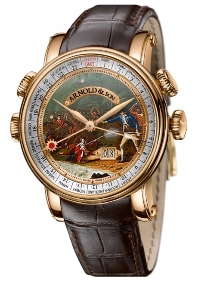 Arnold & Son 1H6AP.D07A.C60B Royal Collection Hornet James Cook Set "Hawaii"