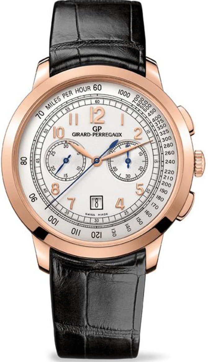 Girard Perregaux 49542-52-151-BK6A 1966 Chronograph