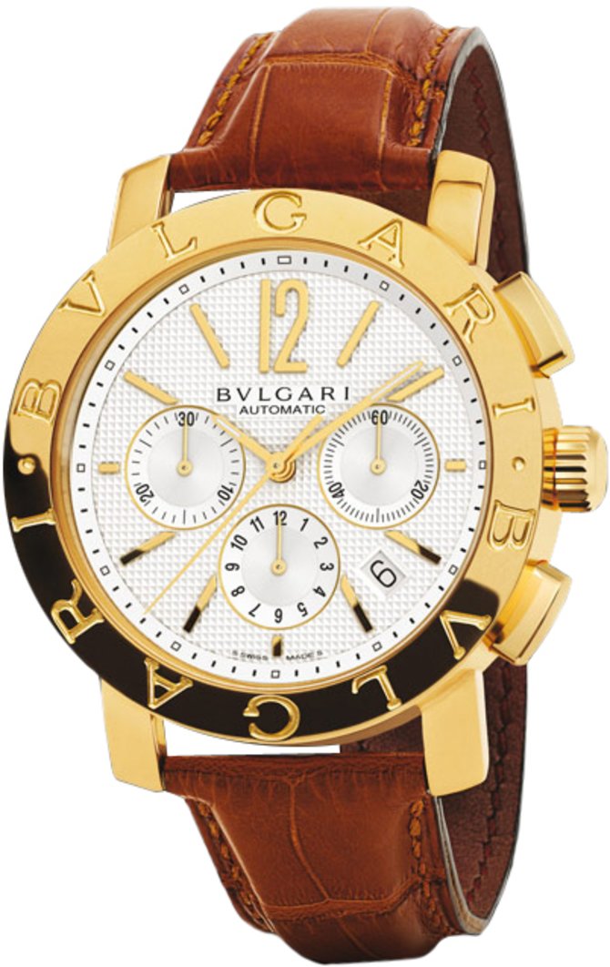 Bvlgari BB42WGLDCH Bvlgari Chronograph 42 mm