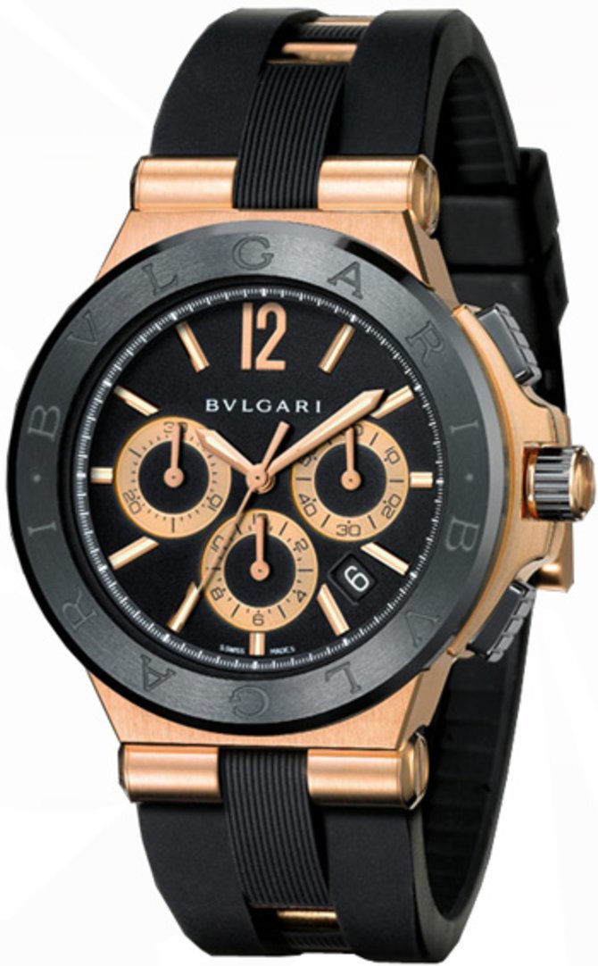 Bvlgari DGP42BGCVDCH Diagono Ceramic