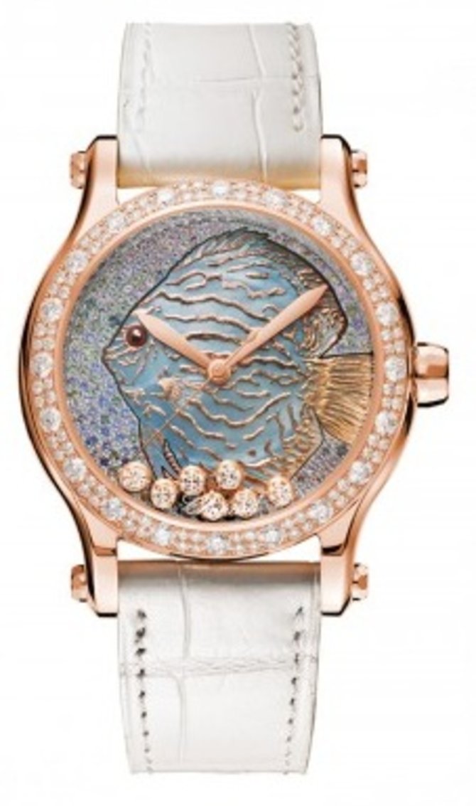 Chopard 274891-5015  Happy Diamonds Fish Metiers d'Art 36mm Automatic