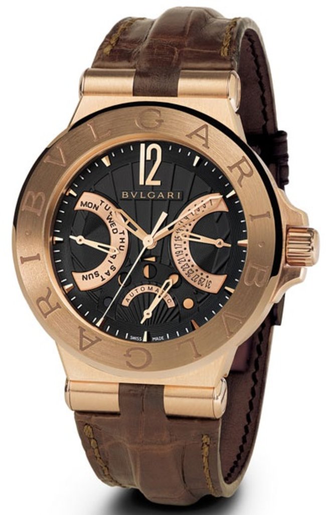 Bvlgari DGP42BGLDMP Diagono Moonphase