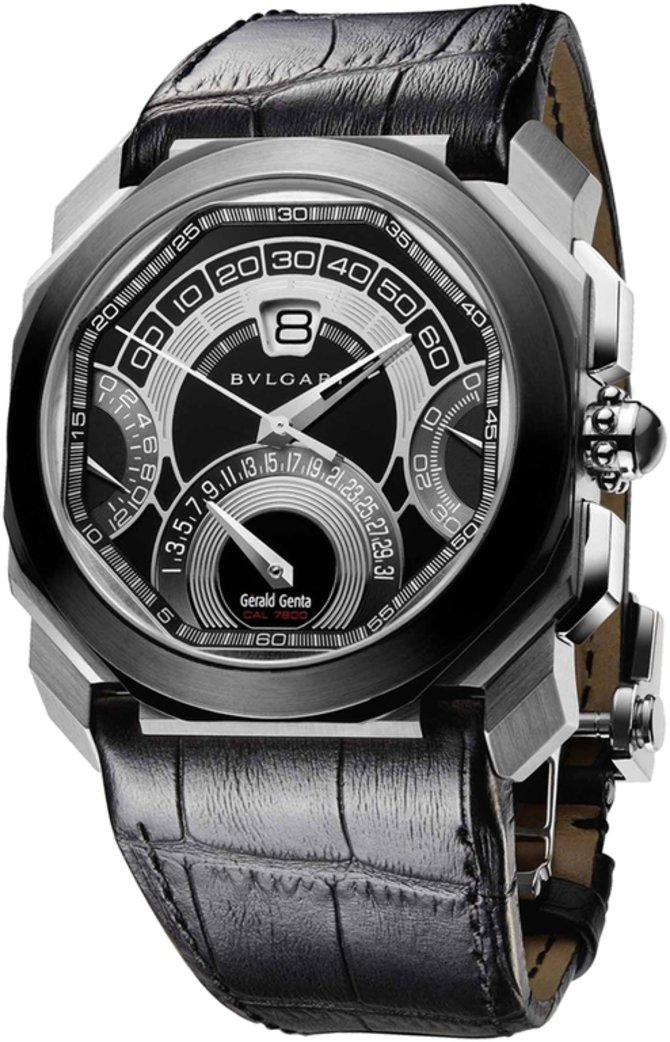 Bvlgari BGO45BSCLDCHQR Octo Gerald Genta Octo Quadro Retro