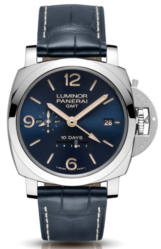 Officine Panerai PAM00689 Luminor 1950 10 Days GMT Automatic Acciaio - 44 mm