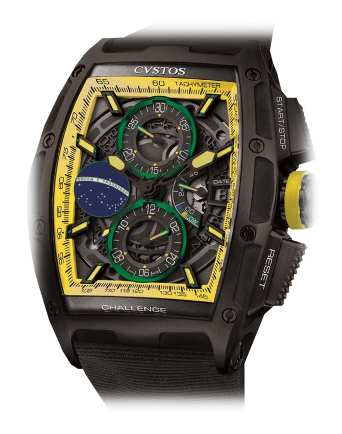 Cvstos Chrono II Brasil Limited Edition Black Steel