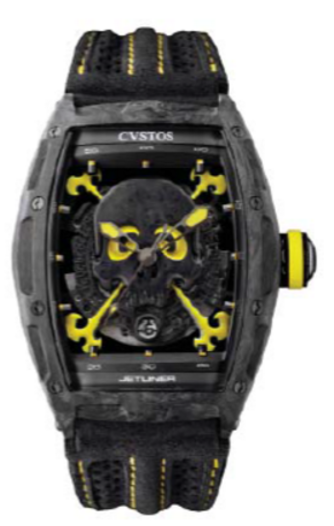 Cvstos Black Carbon Forged Carbon Honolulu Challenge Inkvaders Skull