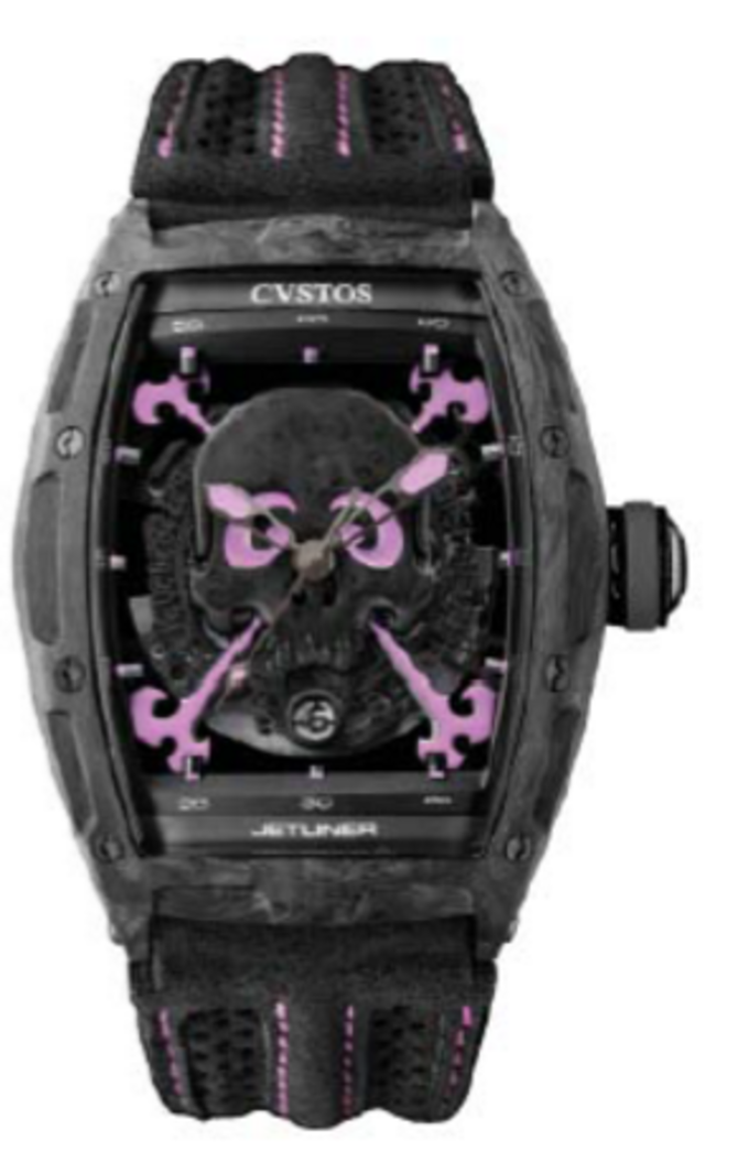 Cvstos Black Carbon Forged Carbon Honolulu Challenge Inkvaders Skull