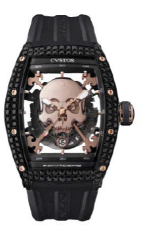 Black Steel / Red Gold 5N Components Full Black Diamond Cvstos Inkvaders Challenge