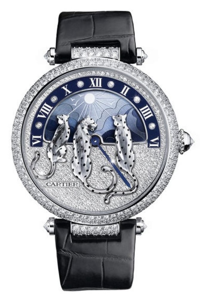 Cartier Rêves de Panthères Panthere Secrete De Cartier White gold
