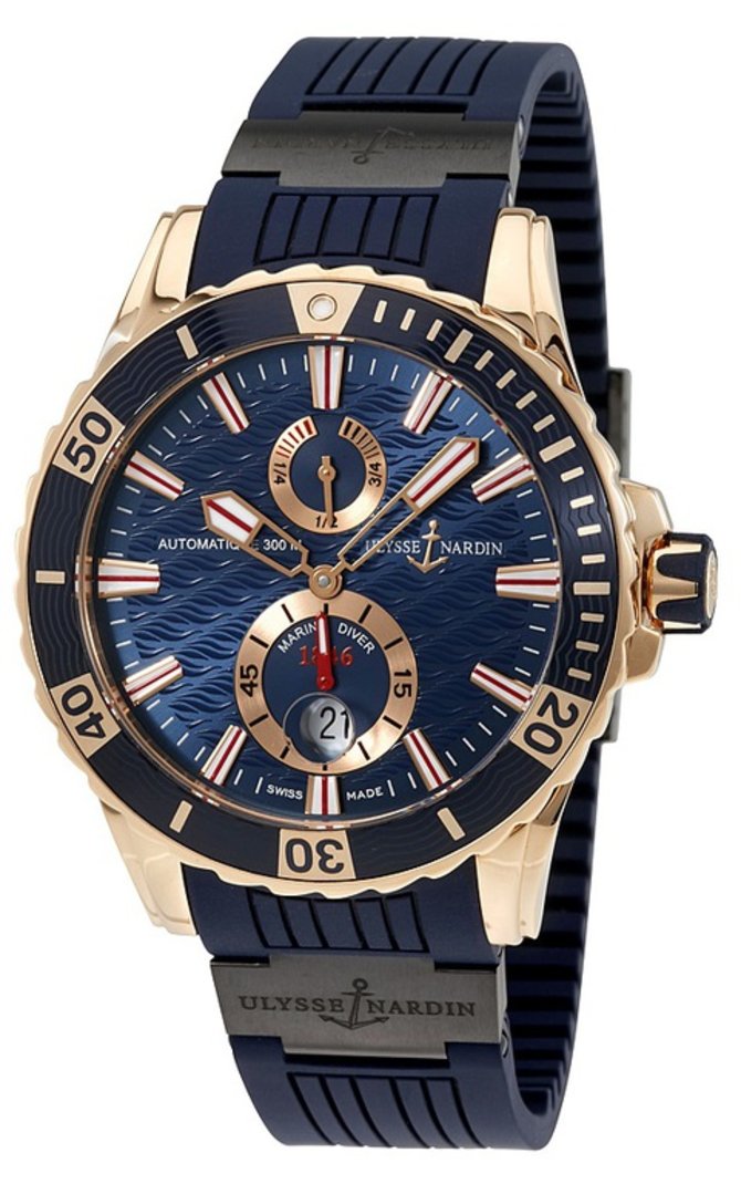 Ulysse Nardin 266-10-3C/93 Maxi Marine Diver Pink Gold