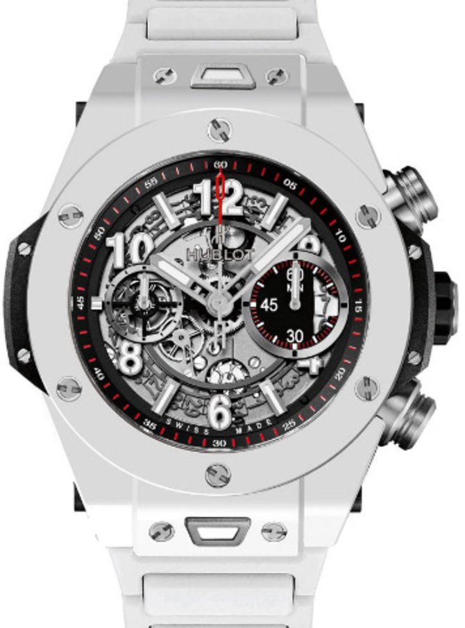 Hublot 411.HX.1170.HX Big Bang Unico White Ceramic Bracelet