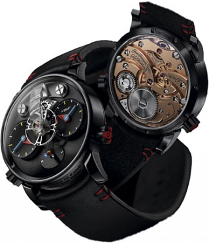 MB&F 53.BTL.B Legacy Machines LM1 Silberstein Black - фото 1