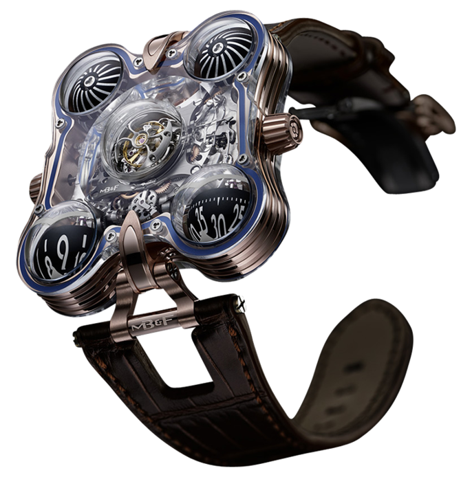 MB&F 60.SRL.B Horological Machines HM6-SV Red