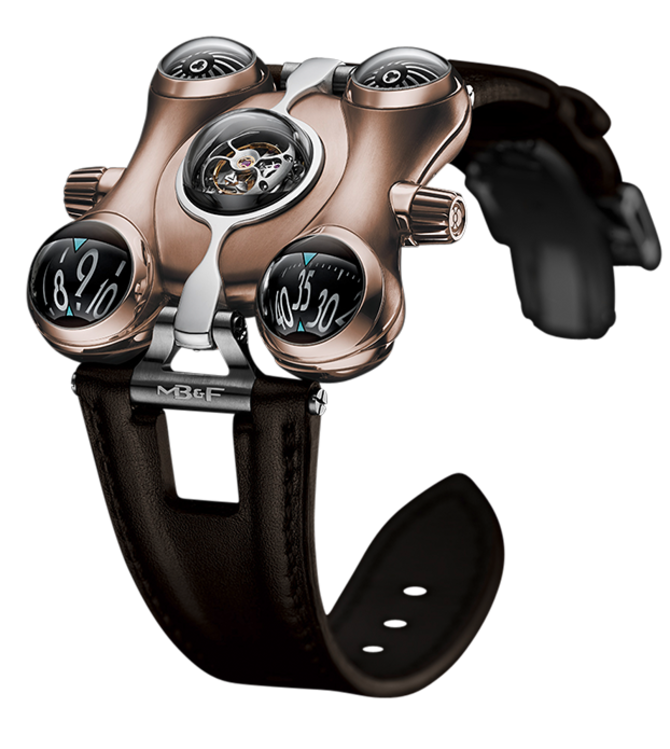 MB&F 60.RL.B Horological Machines HM6 RT 5N + Red Gold