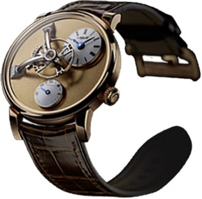 MB&F 51.YL.FW Legacy Machines LM101 Frost Yellow Gold
