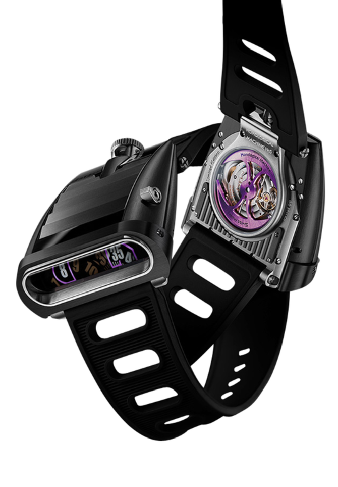 MB&F 55.CMT.B Horological Machines HM5 Carbonmacrolon