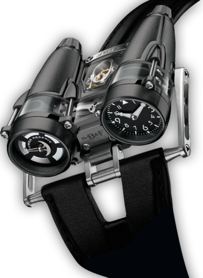 MB&F Thunderbolt Black Marcus London Edition Horological Machines HM4