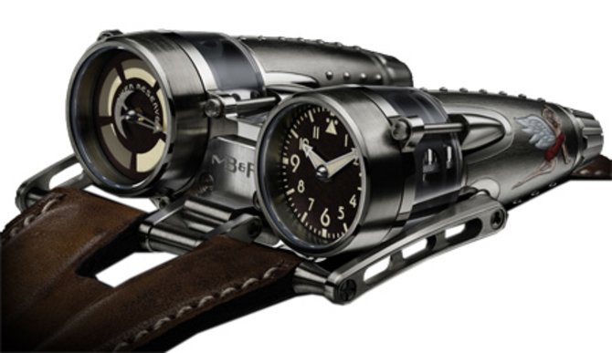 MB&F 41.TSL.BRD Horological Machines HM4 Thunderbolt Razzle Dazzle