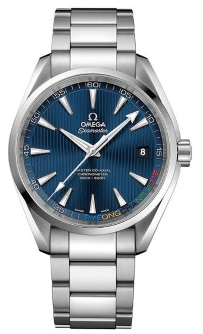 Omega 522.10.42.21.03.001 Seamaster Aqua Terra “Pyeongchang 2018” Limited Edition