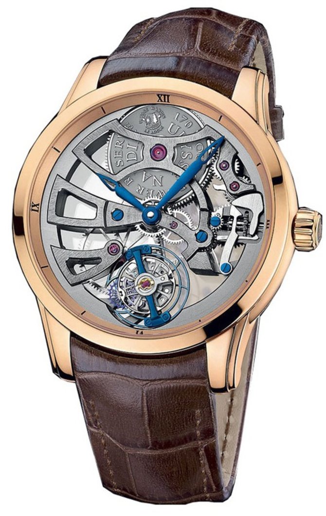 Ulysse Nardin 1706-129 Classico Skeleton Manufacture Rose Gold