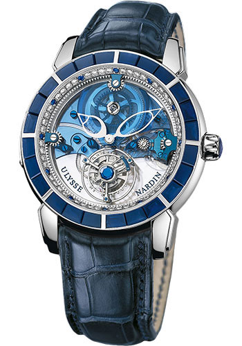 799-90BAG Ulysse Nardin Royal Blue Tourbillon Haute Joaillerie Limited Edition of 99 Watch Specialities