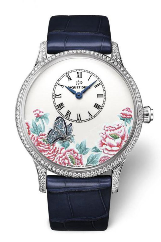 Jaquet Droz J005034265 Legend Geneva Petite Heure Minute Butterfly Journey