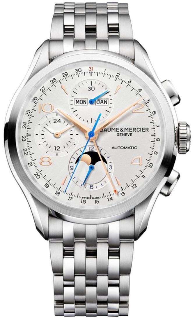 Baume & Mercier M0A10279 Clifton Chronograph Moon Phase
