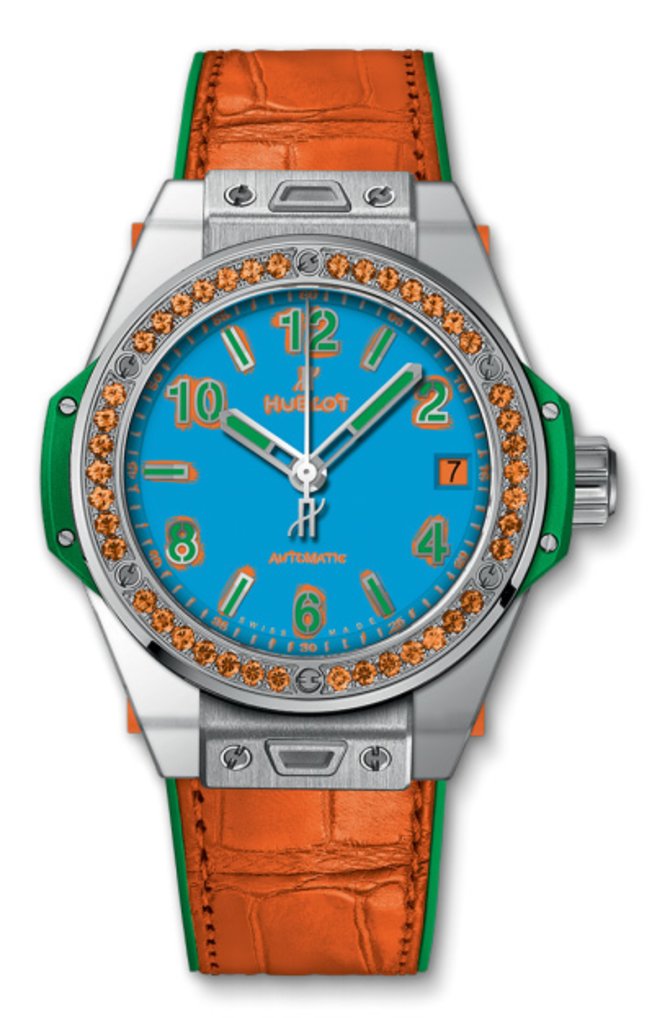 Hublot 465.SO.5179.LR.1206.POP16 Big Bang One Click 39 mm Big Bang Pop Art Steel Orange