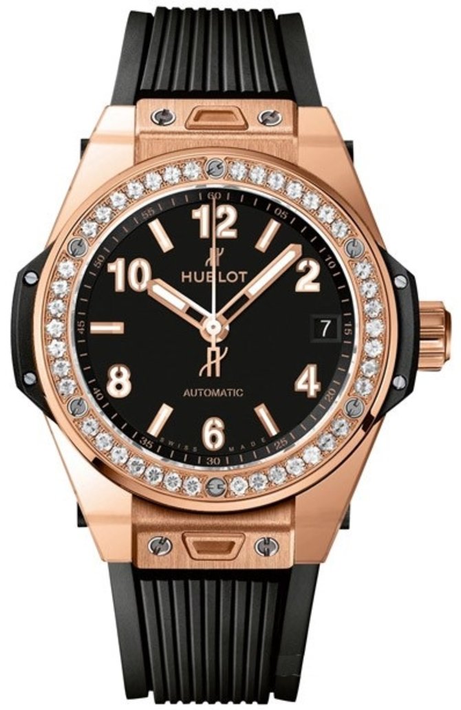 Hublot 465.OX.1180.RX.1204 Big Bang One Click 39 mm Gold Diamonds