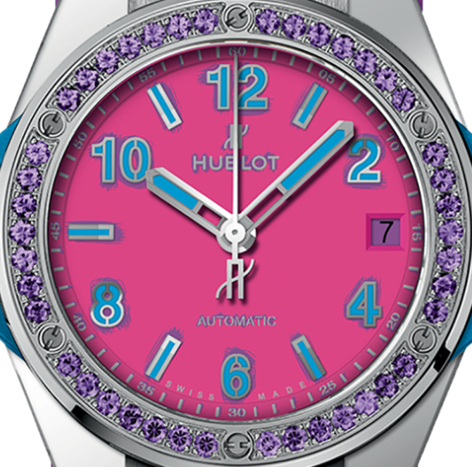 Hublot 465.SV.7379.LR.1205.POP16 Big Bang One Click 39 mm Pop Art Steel Purple - фото 3