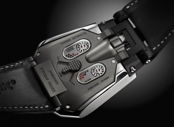 Urwerk UR-202 "White Shark" UR-200 Titanium Steel - фото 4