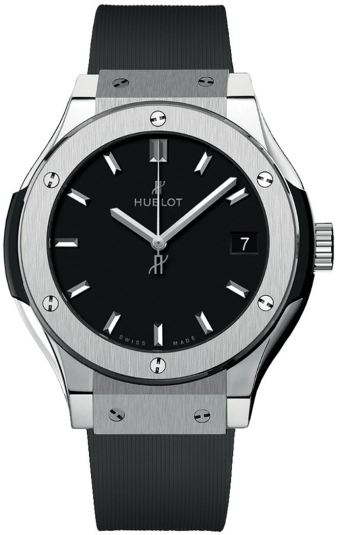 Hublot 581.nx.1171.rx Classic Fusion Quartz Titanium 33 mm  - фото 1