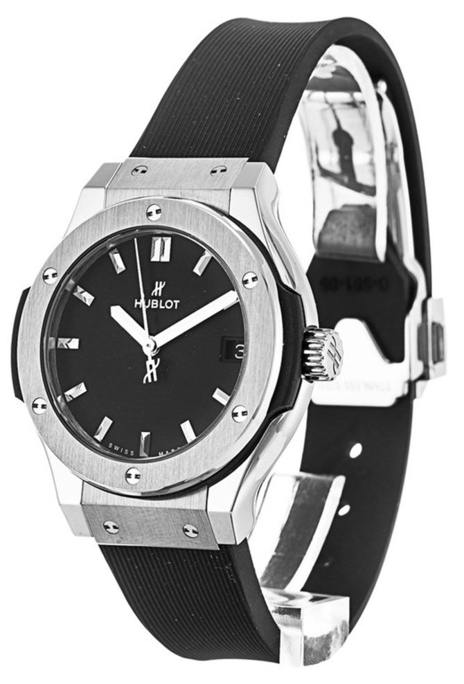 Hublot 581.nx.1171.rx Classic Fusion Quartz Titanium 33 mm  - фото 2